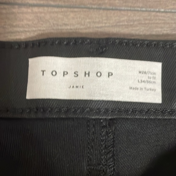 Top shop Black Jamie Jeans - Picture 2 of 2